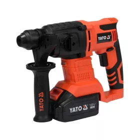   YATO Fúró-vésőkalapács akkus, SDS-Plus, 18 V, 2 J, 3 Ah akkuval és töltővel (YT-82770)