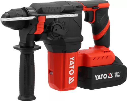 YATO SDS+ 18V FÚRÓKALAPÁCS (Szénkefementes MOTOR, 1 X 4Ah akku) (YT-827721)