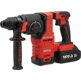   YATO Akkus fúrókalapács SDS-Plus 18V (BL MOTOR + 2x4Ah akku) készlet (YT-827724)