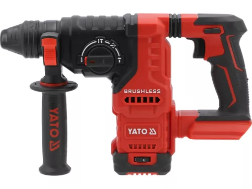 YATO Akkumulátoros Ütve fúró-véső gép 18V, SDS-plus (2,8 J) csak gép (YT-827726)