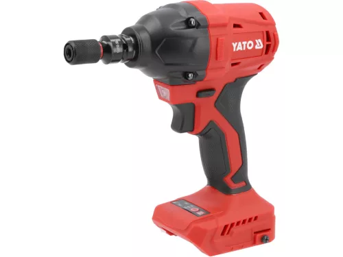 YATO Akkumulátoros ütvecsavarozó 1/2" 350 Nm szénkefe nélküli 18 V (akkumulátor és töltő nélkül) (YT-827792)