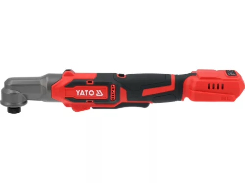 YATO Akkus derékszögű ütvecsavarozó 18 V, 160 Nm, 1/4”, akku nélkül (YT-828031)