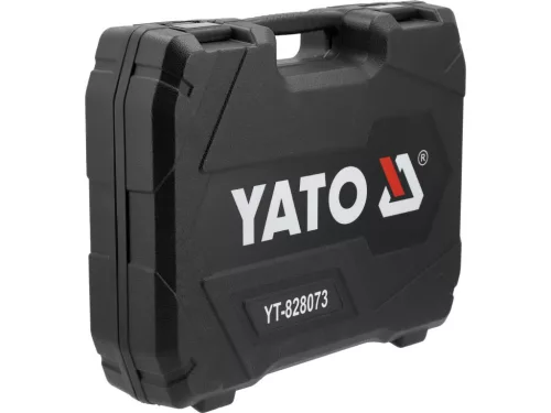 YATO Akkus ütvecsavarozó 18 V, 3/4”, szénkefementes, 2400 Nm, 6 Ah akkumulátorral, gyorstöltővel (YT-828073)
