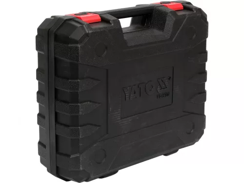 YATO Akkus ütvecsavarozó készlet 18V, 1/2”, 700 Nm, 2×3 Ah akkuval és CrMo dugókulcsokkal (YT-82807)