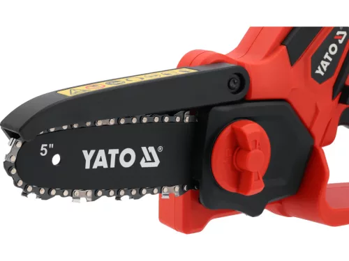 YATO Akkus mini láncfűrész 18 V, 6” vezetővel, akku és töltő nélkül (YT-828114)