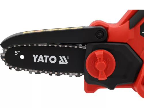 YATO Akkus mini láncfűrész 18 V, 6” vezetővel, akku és töltő nélkül (YT-828114)