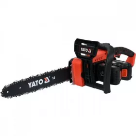   YATO Láncfűrész akkus 36 V, 355 mm, 8,5 m/s, 2 × 2 Ah akkumulátorral (YT-82812)