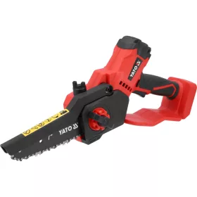   YATO Akkus mini láncfűrész 18 V, 176 mm, szénkefementes, akkumulátor és töltő nélkül (YT-828134)