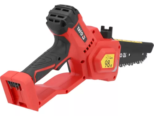 YATO Akkus mini láncfűrész 18 V, 176 mm, szénkefementes, akkumulátor és töltő nélkül (YT-828134)
