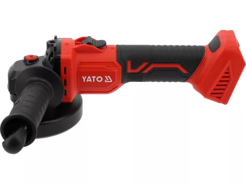 YATO Akkumulátoros sarokcsiszoló gép 18 V, 125 mm csak gép  (YT-828253)