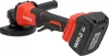 YATO Akkus sarokcsiszoló szénkefementes motorral, 18 V, 125 mm, 4,0 Ah akkumulátorral és kofferrel (YT-828254)
