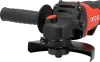 YATO Akkus sarokcsiszoló szénkefementes motorral, 18 V, 125 mm, 4,0 Ah akkumulátorral és kofferrel (YT-828254)