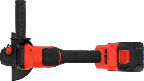 YATO Akkus sarokcsiszoló szénkefementes motorral, 18 V, 125 mm, 2×4,0 Ah akkumulátorral és kofferrel (YT-828255)