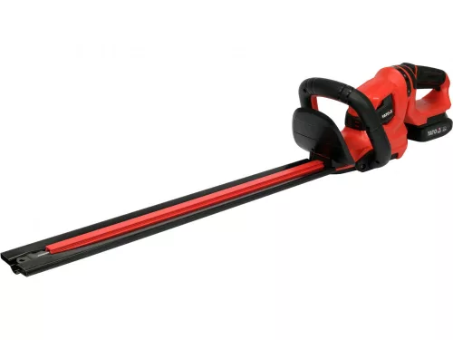 YATO Sövényvágó akkus 18 V, 550 mm, max. 16 mm, 2 Ah akkumulátorral (YT-828333)