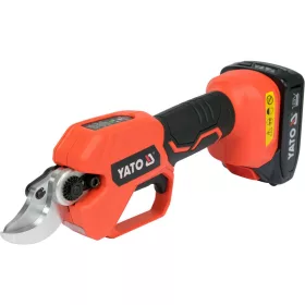   YATO Akkus metszőolló 18 V, szénkefementes, max. 30 mm, 2 Ah akkumulátorral (YT-828377)