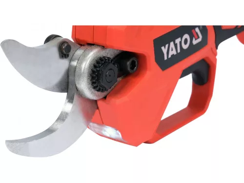 YATO Akkus metszőolló 18 V, szénkefementes, max. 30 mm, 2 Ah akkumulátorral (YT-828377)