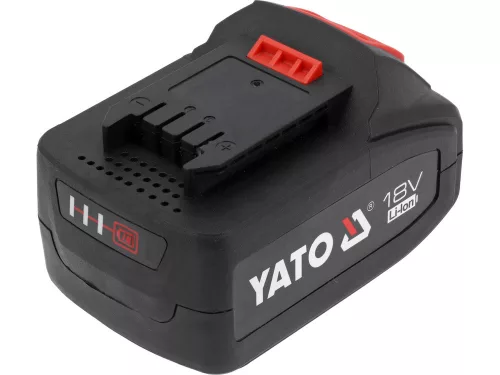 YATO Akkumulátor 18 V, 4 Ah Li-Ion, 72 Wh, YATO 18 V rendszerhez (YT-828463)