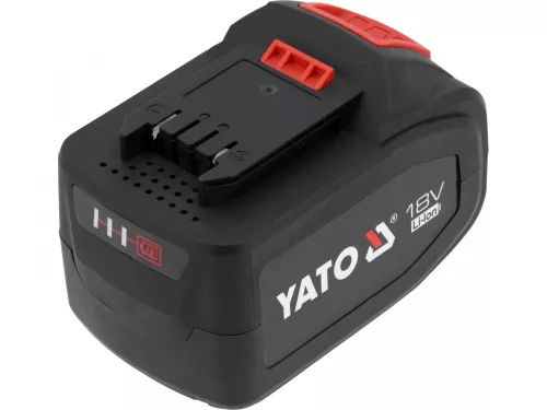 YATO Akkumulátor 18 V, 6 Ah Li-Ion, 108 Wh, YATO 18 V rendszerhez (YT-828464)