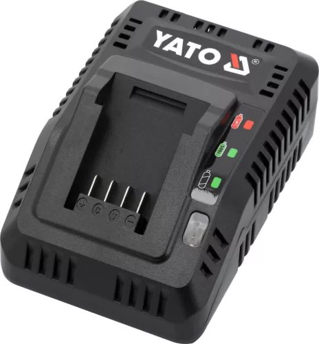 YATO Akkumulátortöltő 18 V, intelligens, 2,2 A, YATO 18 V rendszerhez (YT-828498)