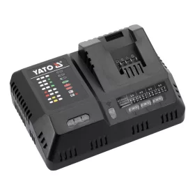   YATO Akkumulátortöltő 18 V, intelligens szupergyors, 2–12 A, YATO 18 V rendszerhez (YT-828502)
