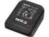 YATO Szerszámgép-akkumulátortöltő autós 12–28 V-ról, 18 V, 2 A, USB (YT-828503)