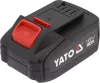 YATO Akkumulátor és gyorstöltő készlet 18 V, 2 × 4 Ah Li-Ion, 4,5 A, kofferben (YT-828510)