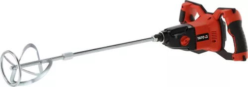 YATO Keverőgép akkus 18 V, habarcshoz, festékhez és ragasztóhoz, 2 fokozatú, max. 120 mm (YT-82877)