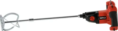 YATO Keverőgép akkus 18 V, habarcshoz, festékhez és ragasztóhoz, 2 fokozatú, max. 120 mm (YT-82877)