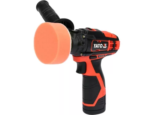 YATO Akkus polírozó 12 V Li-ion (1 x 2,0 Ah akku  + töltő)  (YT-82903)