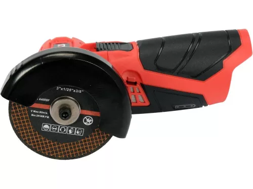 YATO Akkus mini sarokcsiszoló 12 V, 76 mm, akku és töltő nélkül (YT-82905)
