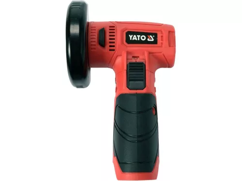YATO Akkus mini sarokcsiszoló 12 V, 76 mm, akku és töltő nélkül (YT-82905)