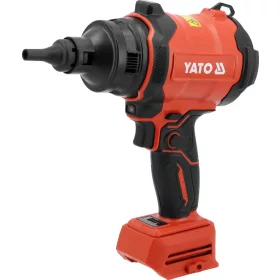   YATO Akkus fúvó-porszívó szénkefementes motorral, 18 V, 127 m/s, 20 kPa, akku és töltő nélkül (YT-829385)