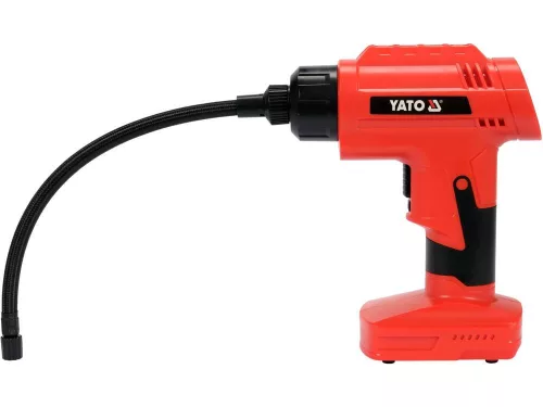 YATO Akkus mini kompresszor 120 W, 25 l/perc, 10 bar (YT-82950)