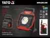 YATO Akkumulátoros reflektor 18V, 6000 L  (YT-829600)