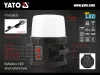 YATO Akkumulátoros reflektor 18V 10000LM 360°  (YT-829670)