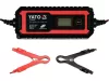 YATO Akkumulátortöltő 6/12 V, 2/4 A, LCD-kijelzővel, 5–200 Ah (YT-83000)