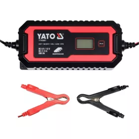   YATO akkumulátor töltő kijelzővel 6V/2A, 12V/8A (YT-83001)