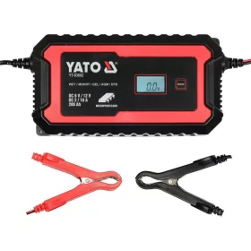   YATO akkumulátor töltő kijelzővel 6V/2A, 12V/10A (YT-83002)