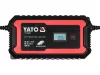YATO akkumulátor töltő kijelzővel 6V/2A, 12V/10A (YT-83002)