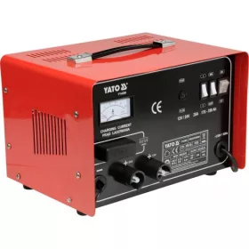   YATO Akkumulátortöltő BOOST gyorstöltéssel 12/24 V, 25 A, 170–350 Ah (YT-8305)