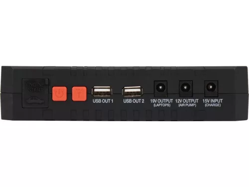 YATO Indítássegítő és powerbank 12 V, 12000 mAh, 300–500 A, LCD-kijelzővel (YT-83082)