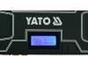YATO Indítássegítő és powerbank 12 V, 12000 mAh, 300–500 A, LCD-kijelzővel (YT-83082)
