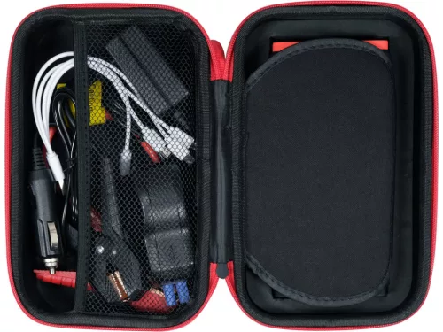 YATO Autós bikázó és power bank 12 V, 16 000 mAh, max. 1000 A csúcsáram, vezeték nélküli töltéssel (YT-83085)