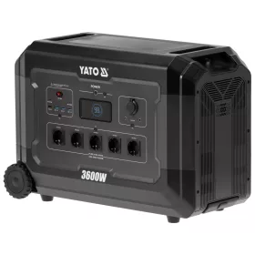   YATO Energiaállomás 3600 W, 3072 Wh, LiFePO4 akkumulátorral és EPS funkcióval (YT-83096)