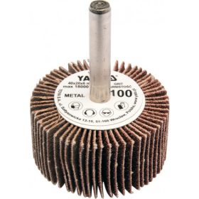   YATO Csapos lamellás, legyező csiszoló P60 40x20x6 mm  (YT-83352)