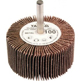   YATO Csapos lamellás, legyező csiszoló P100 60x30x6 mm  (YT-83364)