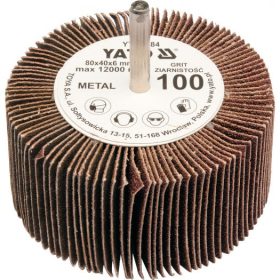   YATO Csapos lamellás, legyező csiszoló P40 80x40x6 mm  (YT-83381)