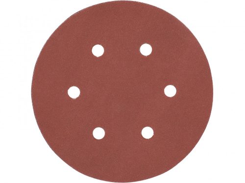 YATO TÉPŐZÁRAS FÍBERTÁRCSA 150 MM / P240 6 LYUKAS, 50 DB (YT-834589)