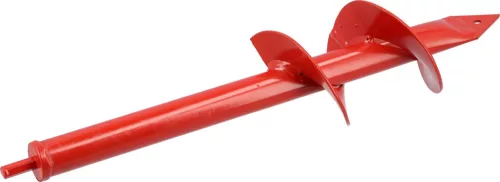 YATO Talajfúró / földfúró spirál fúrógéphez, Ø80 × 355 mm, 1/4” HEX (YT-84691)