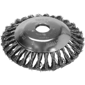   YATO DÖNTÖTT SODROTT KÖRKEFE 150 X 25,4 MM FŰKASZÁHOZ, FŰSZEGÉLYVÁGÓHOZ (YT-85141)